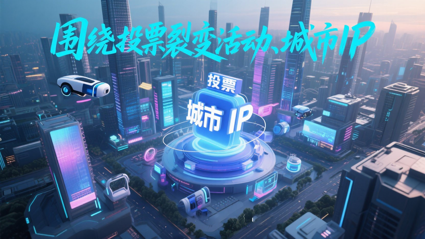 如何用线上投票裂变活动，快速引爆城市IP热度？